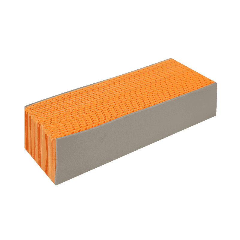 Vandabsorberende filternet